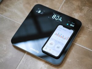 digital weighing scale with body composition monitor
