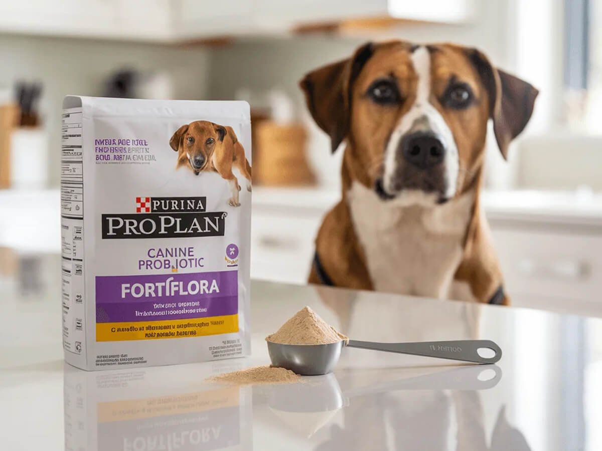 human probiotics for dogs dosage