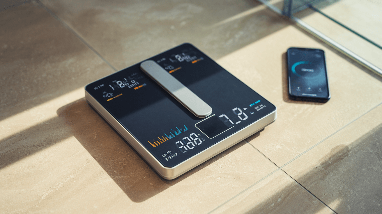 digital weighing scale with body composition monitor